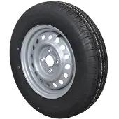 Teopart 155/80 R13 4X100 peräkärryn rengas teräsvanteella
