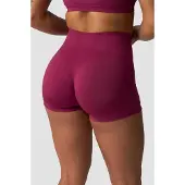 ICANIWILL Smooth Seamless Shorts Magenta Rose