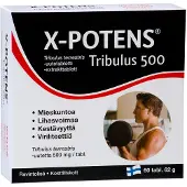 Kärkkäinen X-Potens Tribulus 500 60 tabl. ravintolisä