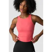 ICANIWILL Ignite Midi Tank Top Dark Pink Peach