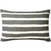 Chhatwal & Jonsson Block Stripe ulkotyyny 40x60 cm Grey-off white