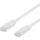 Deltaco Cat6 U/UTP RJ45 30m -verkkokaapeli, valkoinen