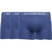 Lindbergh Basic Bamboo Boxers 3 Pack - Blue - XXL