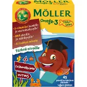 Möller Omega-3 Pikkukalat Cola 45 kpl ravintolisä