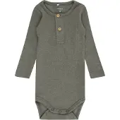 Name it Nbmkab Ls Body Noos - Khaki green - 50