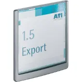 Durable CLICK SIGN 149x148.5mm, Harmaa, 148,5 mm, 149 mm (486237)