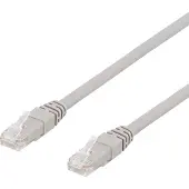 Deltaco U/UTP Cat6a laitekaapeli, 50m, harmaa