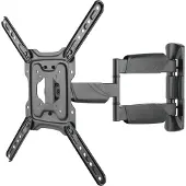 Deltaco 23-55" FullMotion Wall Mount, seinäteline näytölle, musta