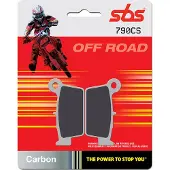 SBS 23-790CS Carbon Silver Suzuki DR125SM taakse jarrupalat