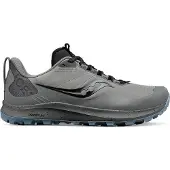 Saucony Women's Peregrine Ice+ 3 Gravel/Black Juoksukengät 37