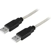 Deltaco – USB 2.0 kaapeli A-A u-u, 3m (USB2-9)