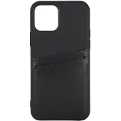 Buffalo Backcover iPhone 12/12 Pro suojakuori (musta)