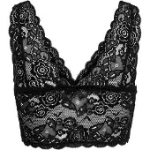 ONLY Onlchloe Lace Bra Noos Acc - Black - XS