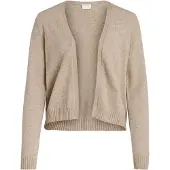 Vila Viril Short L/S Knit Cardigan-Noos - Beige - XS