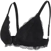 Mamalicious Mlzenina Lace Nursing Bra A. Noos - Black - XS