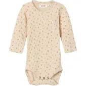 Lil´ Atelier Nbfgago Ls Slim Body Lil Noos - Beige - 68