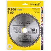Condor Katkaisuterä puulle CON-TCT-2006; 200 mm; Z60