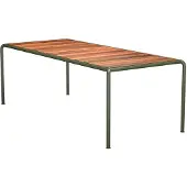 Houe , AVANTI Ruokapöytä 222x98 cm saarni/oliivinvihreä