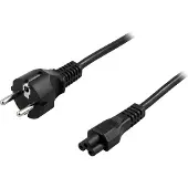 Lenovo – Laitekaapeli, suora CEE 7/7 - suora IEC C5, 1m, musta (DEL-109C)
