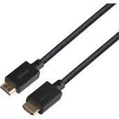 Deltaco 2.1 HDMI -näyttökaapeli, LSZH, 4m, musta