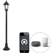 QAZQA Älykäs lyhty musta 122 cm sis. Wifi ST64 - New Haven