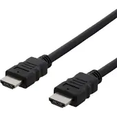 Deltaco – HDMI-kaapeli, CCS, HDMI High Speed w/Ethernet, 2,0m, musta (HDMI-920)