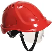 Portwest PW54 Endurance Plus suojakypärä visiirillä