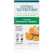 Living Nutrition Fermentoitu Kurkuma 60 kaps. ravintolisä