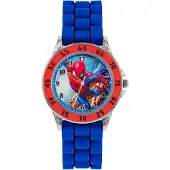 Marvel SPIDER-MAN Silikonirannekkeellinen kello Time Teacher