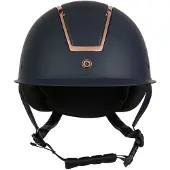 HORZE Atmos Metallic II sininen ratsastuskypärä
