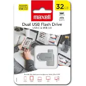 Maxell USB 3.0 OTG 32GB USB-C muistitikku