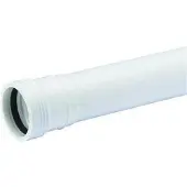 Wavin Wafix pp pipe with sleeve 50 x 250 mm Valkoinen