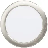 Eglo ALANGE recessed spotlight Ø166 mm 3000K brushed steel