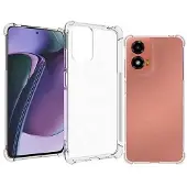 Teknikproffset Insmat Impact Case -takakuori, Motorola G24 Power, läpinäkyvä
