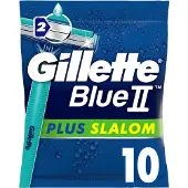 Gillette Blue II Plus Slalom 10 kpl varsiterä