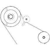 Zebra Kit Main Drive Belt 220Xi4