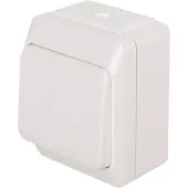 POLLMANN NORTIC Vastaavuuskytkin IP44 Valkoinen 10A/250V