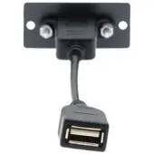 Kramer WU-AA(W) WALL PLATE INSERT - USB WALL PLATE INSERT (A/A) (85-0119399)