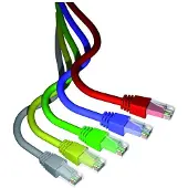 Leviton Patch cords cat6 utp 5m lszh Harmaa