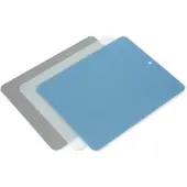 Funktion leikkuulauta muovi 37x29 cm 3-pakkaus Harmaansininen-läpinäkyvä