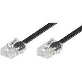 Pro ISDN-modulaarikaapeli - Musta - 3m