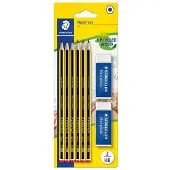 Staedtler Pencil Noris + eraser bc 100% PEFC
