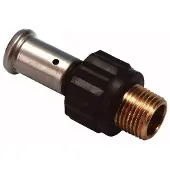 HENCO INDUSTRIES NV Henco-puristinkytkin PVDF-puristin/ulkokierre 40 mm x 1
