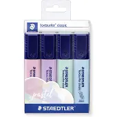 Staedtler Textsurfer Pastel 4 kpl korostuskynä