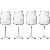 Luigi Bormioli Punainen wine glass bordeaux Optica 70 cl 4 pcs.