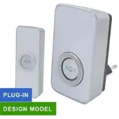 Foss Europe Trend door bell design Valkoinen plug in