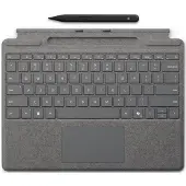 Microsoft Surface Pro -näppäimistö ja Slim Pen, platina