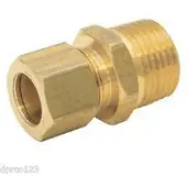 Uponor Puristusliitin uros 12 x 9,9 x 1,6 mm.