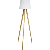 Unilux Tooka LED floor lamp white/wood