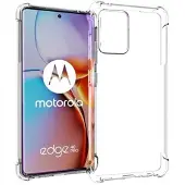 Insmat Impact Cover, Moto Edge 40 Pro -suojakuori, Läpinäkyvä